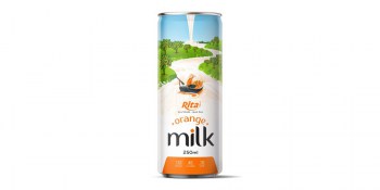 orange milk 250ml_slim can-chuan